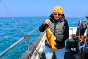 snapper fishing charters weymouth wrasse fishing alderney snapper charters 300x200
