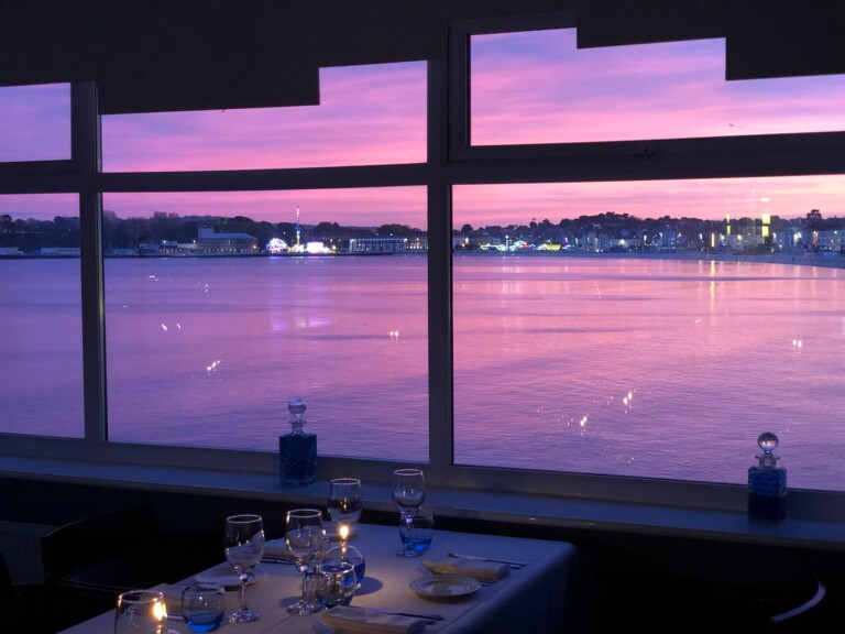 Sunset at Al Molo Weymouth copy 768x576