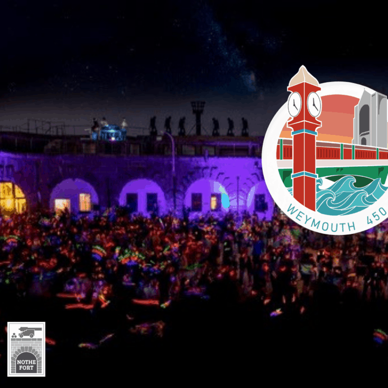 silent disco the nothe fort weymouth 768x768