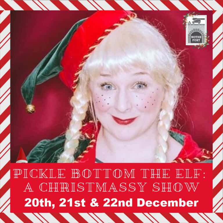 Picklebottom the elf at the nothe fort weymouth 768x768