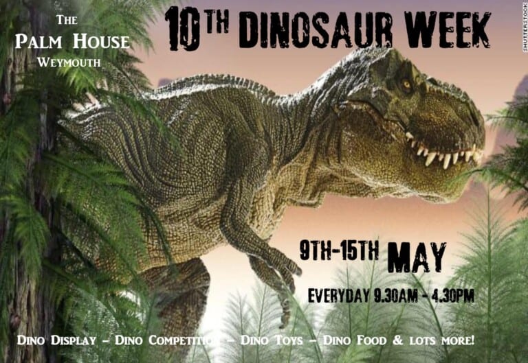 Palm House Dino Poster 768x529
