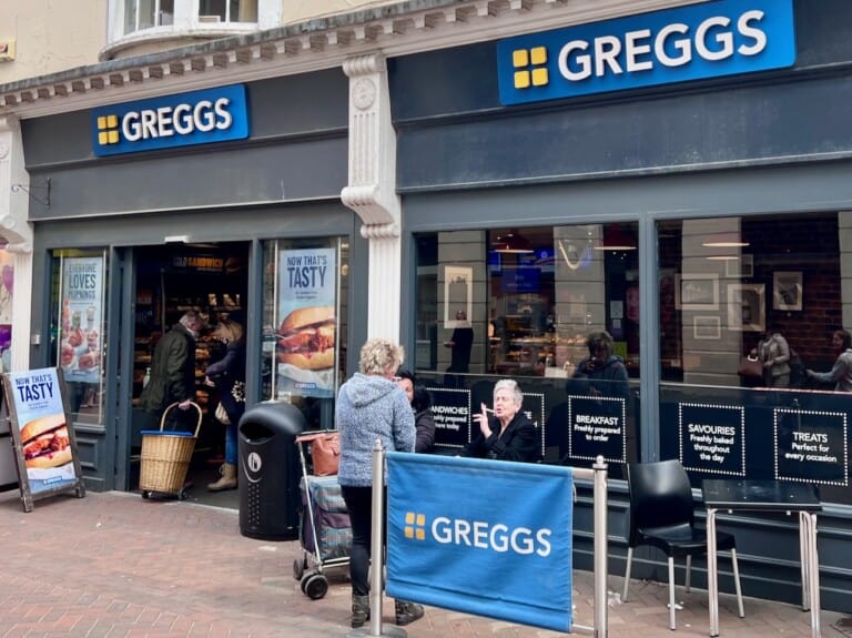 Greggs St Mary Street Weymouth 768x575