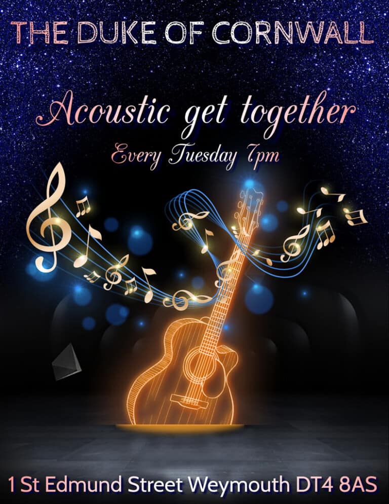 Acoustic guitar night flyer design 2 2 768x994