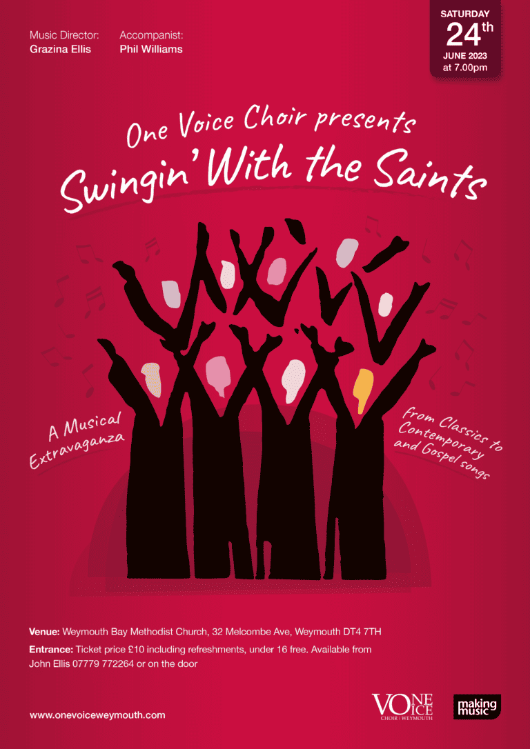 Swingin With the Saints Weymouth Poster for web 768x1086