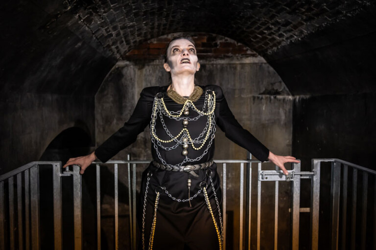 Orpheus and the Underworld Teatro Vivo photo by Jane Jackson image Kas Darley as Hades 3 768x511