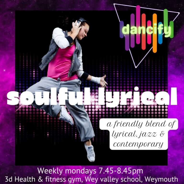 Soulful lyrical advert poster  768x768