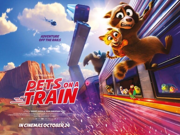 Pets on a train 768x576