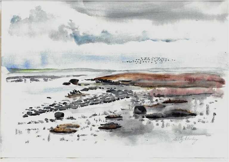 Low tide on the Fleet 768x543