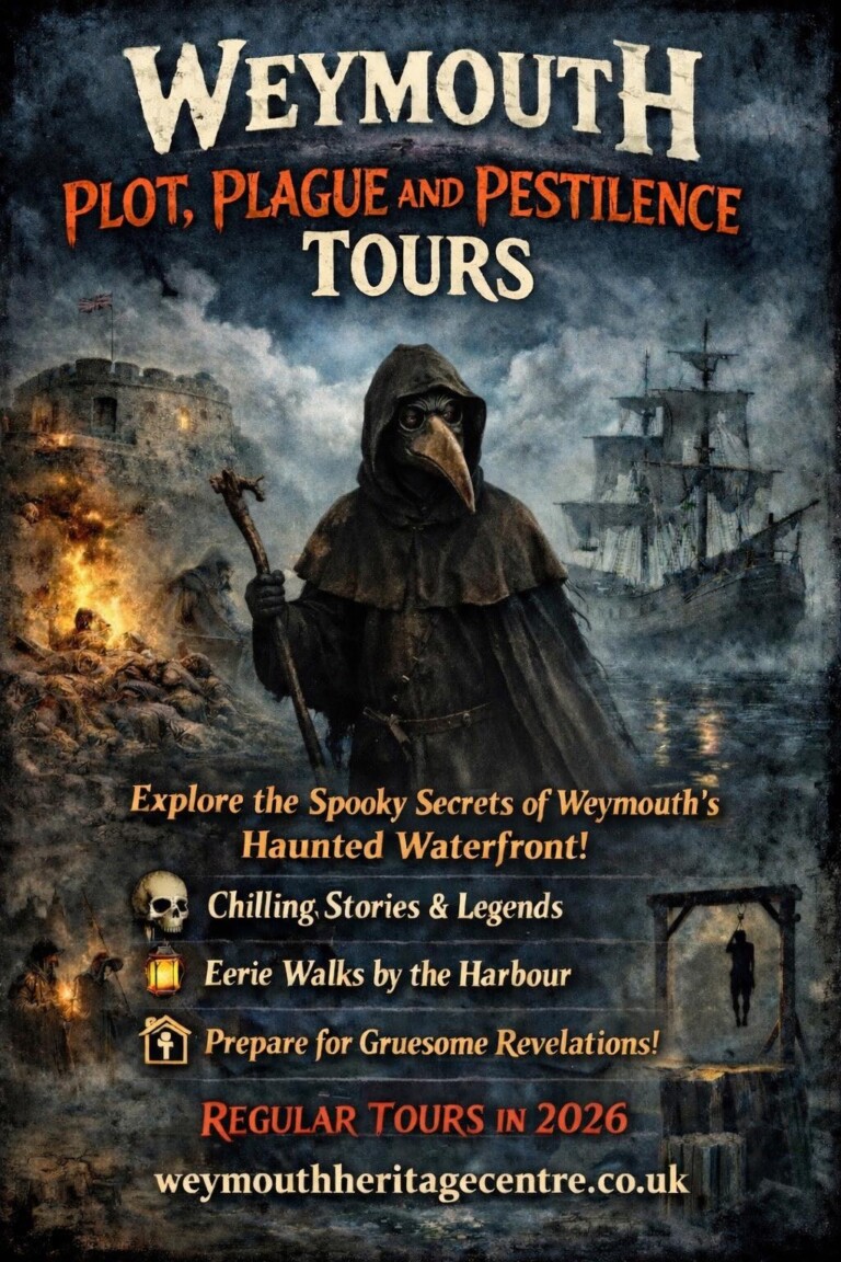 Weymouth Plot Plague pestilance tours 768x1152