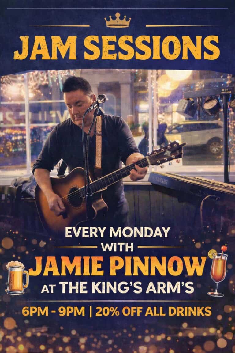 Kings Arms Jam Session with Jamie 768x1152